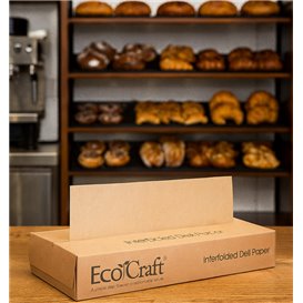 Vetvrij Inpakpapier Kraft in Dispenser 37,5x27cm (6.000 Stuks)