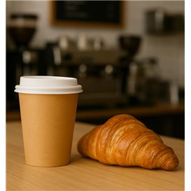 Gobelet Carton 9Oz/290ml Kraft Ø8,0cm (1.000 Utés)