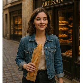 Sac Papier Kraft Fenêtre 10+4x29cm (125 Utés)