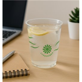 Gobelet Biodégradable PLA "Green Spirit" Transparent 250ml (1250 Utés)
