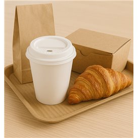 Couvercle Perforé Gobelet Carton 7Oz Blanc Ø7,2cm (2.000 Utés)