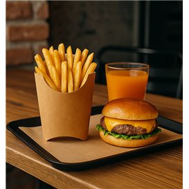Etui à Frites Kraft Grand 8,2x3,3x14,9cm ( 400 Utés)