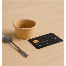 Pot Carton Kraft à Sauce 75ml Ø7,3cm (1.000 Utés)