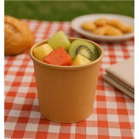 Pot Carton Kraft à Sauce 100ml Ø7,3cm (50 Utés)