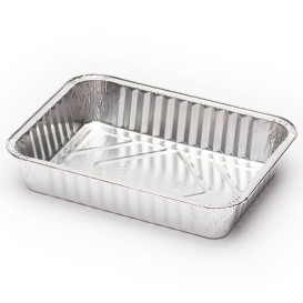 Barquette Aluminium 590ml 187x137mm