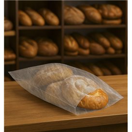 Sac en Polyéthylène Sans fermeture 25x35cm G100 (100 Utés)