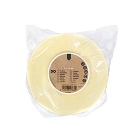 Assiette en Bois Ronde Ø15,5cm (50 Unités)