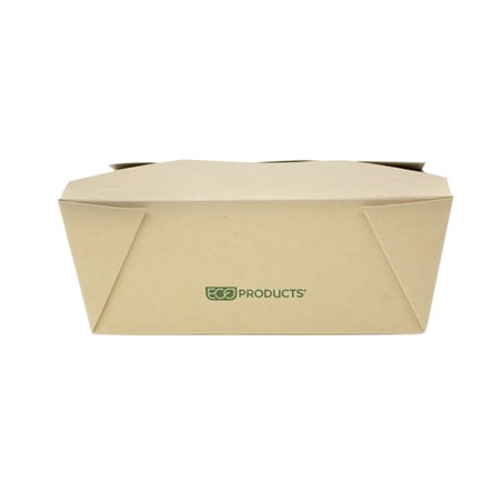 Plasticvrij kartonnen bakje