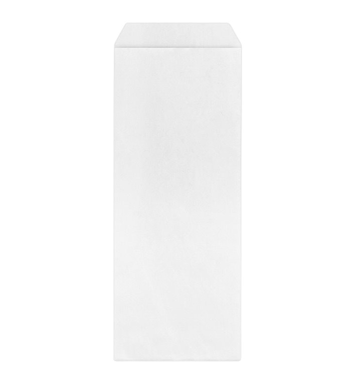 Pochette Porte-Couverts Blanc 9x24cm (125 Utés) Pochette Porte-Couverts Blanc 9x24cm (125 Utés)