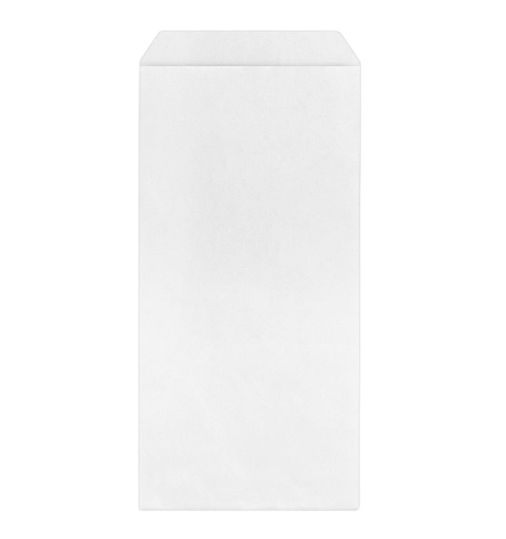 Pochette Porte-Couverts Blanc 11x24cm (125 Utés) Pochette Porte-Couverts Blanc 11x24cm (125 Utés)