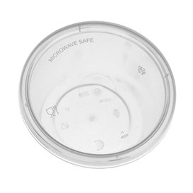 Sausbakje PP Transparant met Deksel 120ml (100 Stuks)