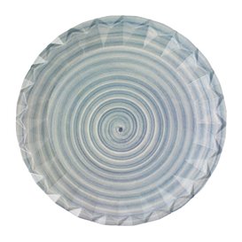 Assiette en Carton Effet Céramique “Bali” Ø18cm 290g/m² (50 Utés)