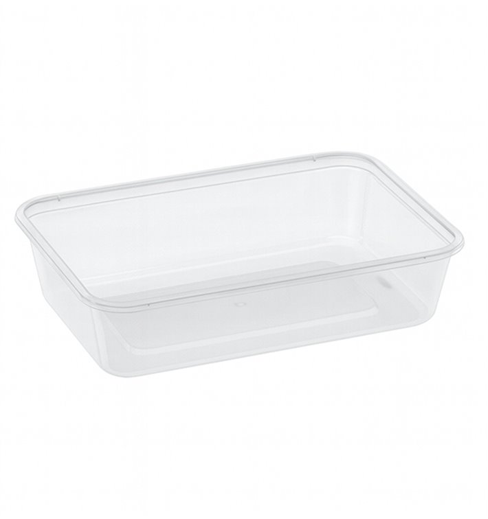 Plastic Bakje Rechthoek Transparant van PP 500ml 17,4x11,6x3,5cm (25 stuks) Plastic Bakje Rechthoek Transparant van PP 500ml 17,4x11,6x3,5cm (25 stuks)