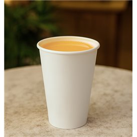 Papieren Beker Wit 12Oz/360ml (40 Stuks)