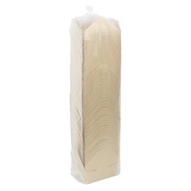 Maaltijdbox van Bamboe Karton Kraft 10,7x9x6,5cm 700ml (50 Stuks)
