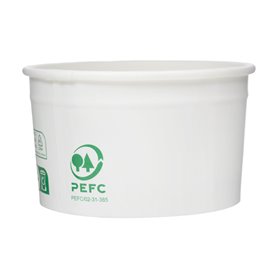 Pot à Glace en Carton Ecologique 100ml (2600 Unités)