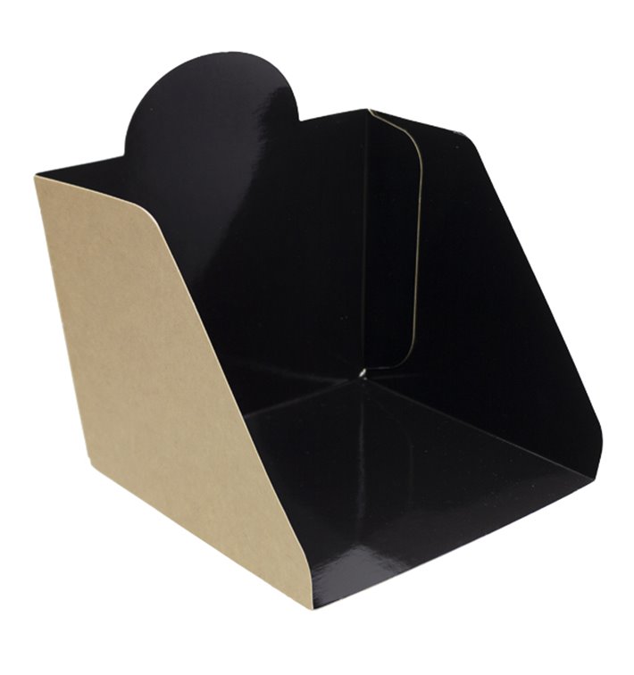 Kartonnen Hamburgerschep 12x12x10cm (600 Stuks)
