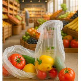 Sac Marché Block Compostable 30x40cm G50 (300 Utés)
