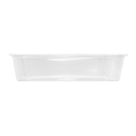 Boîte Rectangulaire Plastique PP Transparent 500ml  17,6x12,4x4cm (50 Utés)