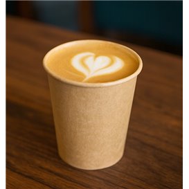 Gobelet Carton Kraft-Kraft 4Oz/120ml Ø6,2cm (50 Utés)