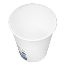 Gobelet Carton Blanc 9Oz/280ml Ø8,0cm (50 Utés)
