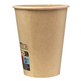 Gobelet Carton Kraft-Kraft 12Oz/360ml Ø9,0cm (1.000 Utés)