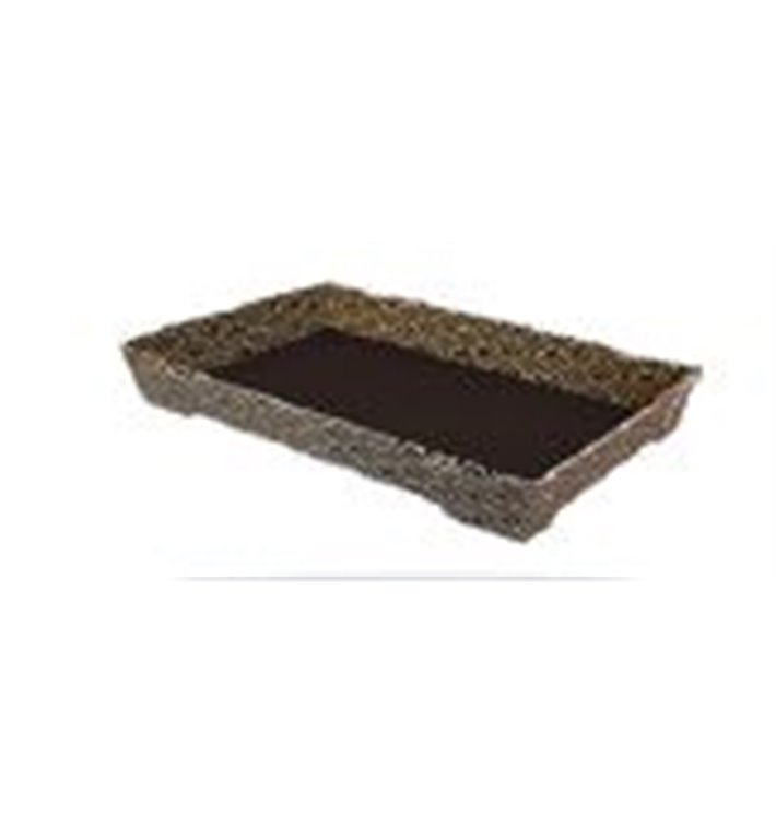 Plateau à Sushi en Carton ''Waves'' 22x9cm (12 Unités) Plateau à Sushi en Carton ''Waves'' 22x9cm (12 Unités)