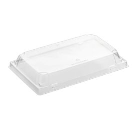 Couvercle Emballage Sushi rPET 21,5x13,5cm (600 Unités)