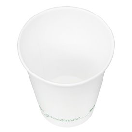 Gobelet en Carton "Go Green" Blanc 7Oz/210ml Ø7,0cm (1.000 Unités)