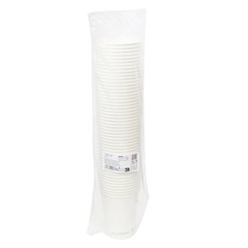 Gobelet en Carton "Go Green" Blanc 12Oz/360ml Ø9,0cm (1.000 Utés)