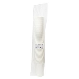 Gobelet en Carton "Go Green" Blanc 16Oz/540ml Ø9,0cm (50 Utés)