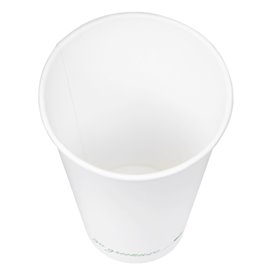 Gobelet en Carton "Go Green" Blanc 16Oz/540ml Ø9,0cm (1.000 Utés)