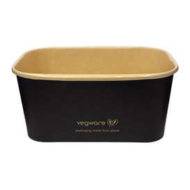 Zwart Rechthoekig Verpakking 1000 ml 17,3x12,1x7,1cm (50 Stuks)