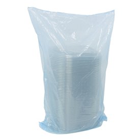 Couvercle en Plastique PET pour Barquette 19x15cm (50 Utés)