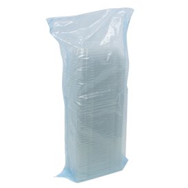 Plastic Deksel voor sushi Container rPET 12x6,2cm (50 stuks)