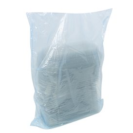 Plastic Deksel voor sushi Container rPET 22x9cm (50 stuks)