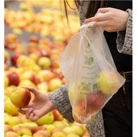 Sac Marché Block Compostable 23x33cm G50 (300 Utés)