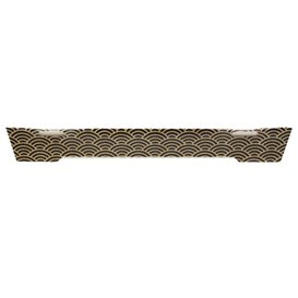 Sushi-Verpakking Kartonnen ''Waves'' 21,5x13,5cm (400 Stuks)