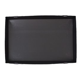 Boîte à Sushi Carton Noir 23,5x16cm (200 Utés)