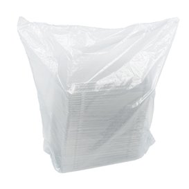 Deksel voor rPET-Sushi-Verpakkingen 23,5x16cm (50 Stuks)