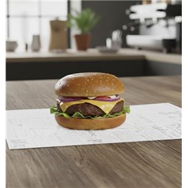 Graspapier inpakvellen "Times" 30x20cm (1000 stuks)