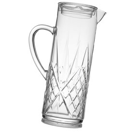 Carafe Réutilisable Durable “Firenze” en SAN avec Couvercle 1500ml (1 Uté)