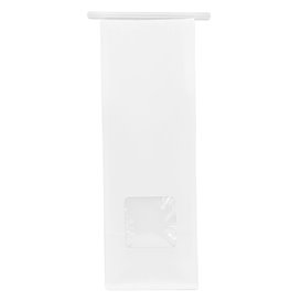 SOS-zak Wit met Sluiting en Venster 9+6x26 cm (1000 stuks)