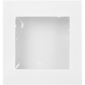 Sac SOS Blanc avec fermeture et fenêtre 15+7x23cm (1000 Utés)