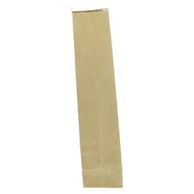 SOS kraft-zak met sluiting 9+6x26 cm (50 stuks)