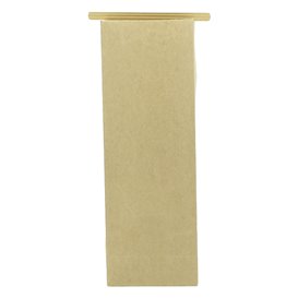 SOS kraft-zak met sluiting 9+6x26 cm (50 stuks)