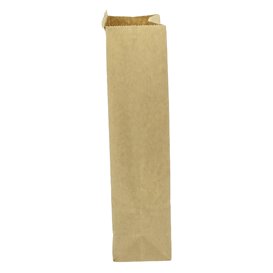 SOS kraft-zak met sluiting 9+6x26 cm (1000 stuks)
