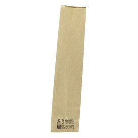 SOS Kraft-zak met sluiting en venster 9+6x26 cm (1000 stuks)