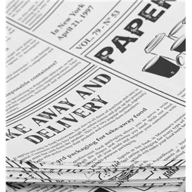 Cornet en Papier Ingraissable 29,5cm 250g (1600 Utés)