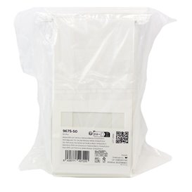 SOS-Zak Wit met Sluiting en Venster 12+6x23,5cm (1000 stuks)